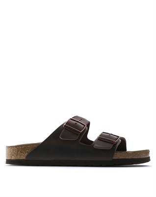 Arizona Oiled Leather Sandal - Habana - Men